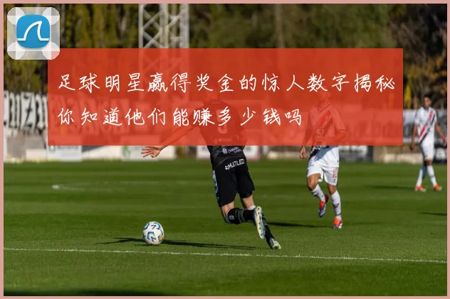 足球明星赢得奖金的惊人数字揭秘你知道他们能赚多少钱吗