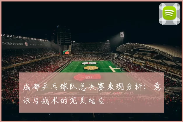 成都乒乓球队总决赛表现分析：意识与战术的完美结合
