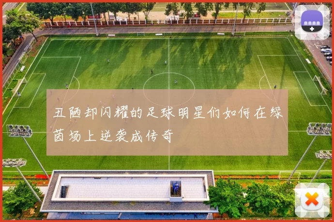 丑陋却闪耀的足球明星们如何在绿茵场上逆袭成传奇